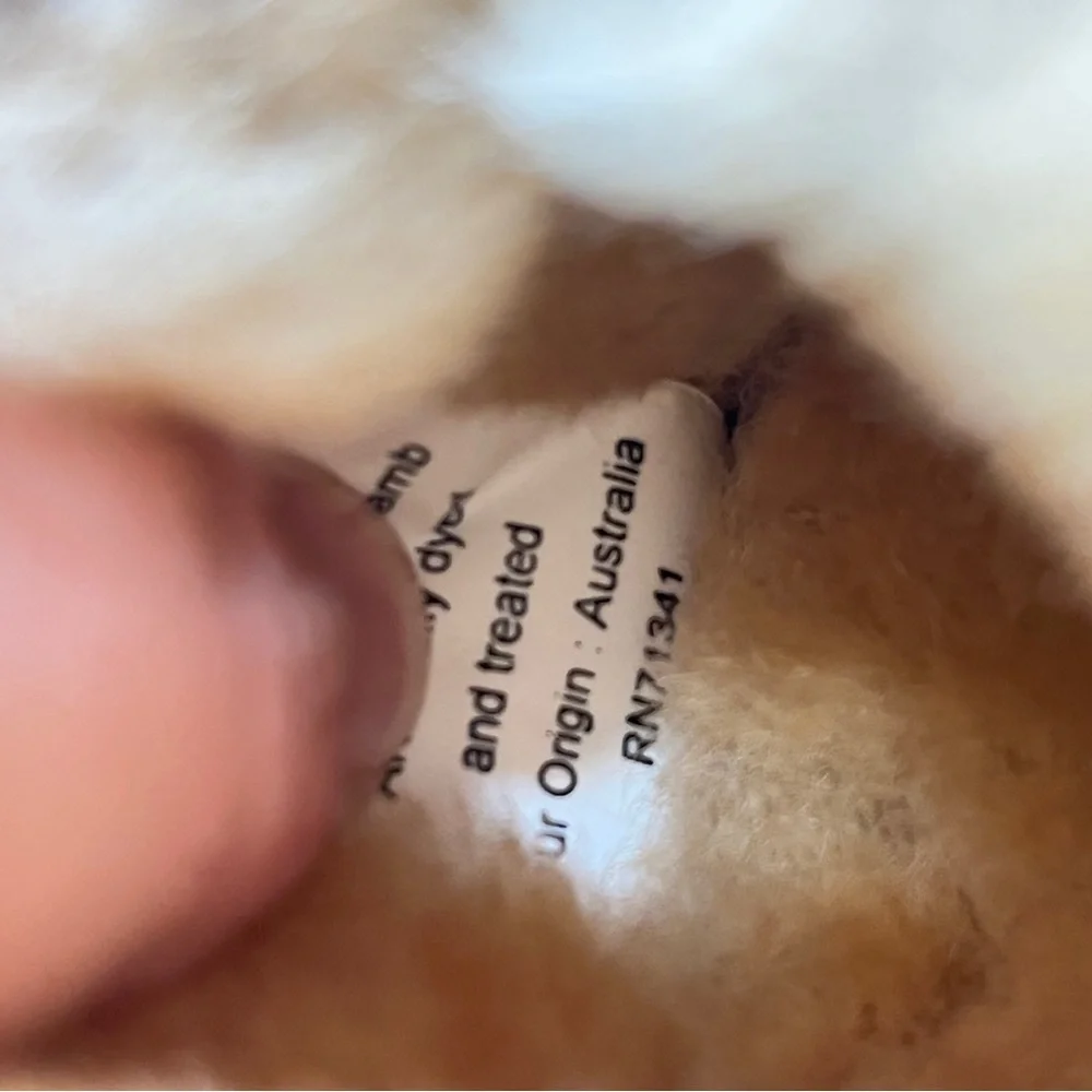 L.L. Bean Brown Suede Slippers with Cream Lining - Picture 11 of 11